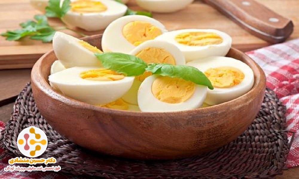 تخم مرغ - کم کاری تیروئید