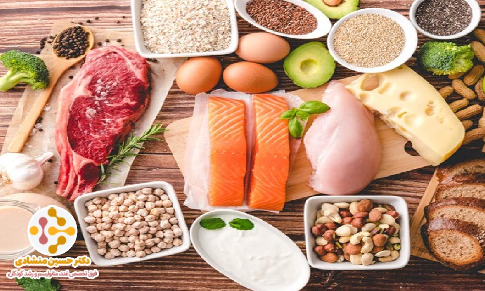 مصرف مواد غذایی دارای گلوتن در کم کاری تیروئید
