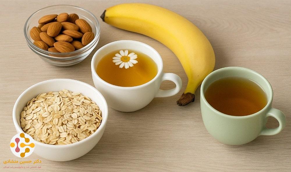 غذاهای آرامش‌بخش سیستم عصبی