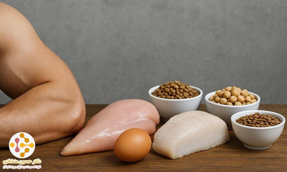 منابع پروتئینی سالم